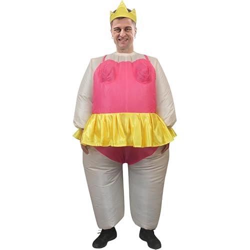 Geerypsy Aufblasbare Kostüm Ballett Spiel Tuch Erwachsener Lustiger Blow Up Anzug Halloween Kostüm Cosplay von Geerypsy