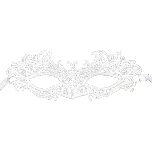 Gefomuofe Maskerade Maske Vintage-Halloween-Kostüm Karneval-Maske Karneval Dekorationen Venezianische Masken Strass Metall Filigrane venezianische Maske für Karneval Fasching Halloween Cosplay von Gefomuofe