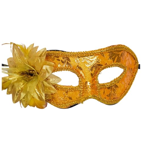 Gefomuofe Venezianische Maske Damen Herren Karneval-Maske Handgefertigte Venezianische Maske Maskerade Augenmaske Römisch Griechisch Herren Venezianische für Karneval Abendkleid Tanz Ball Party von Gefomuofe