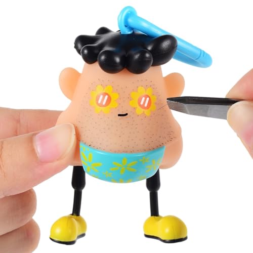 Hair Pulling Disorder Blackhead Toy | Haarzupfspielzeug mit Pinzette | Haarzupfspielzeug | Antistress Toy für Kinder Erwachsene Mitgebsel Gastgeschenke Kindergeburtstag Geschenk (Waage) von Gehanico