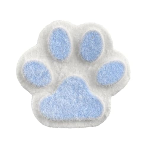 Katzenpfoten Quetschspielzeug Kawaii Flauschige Sensorische Spielzeug, Anti Stress Spielzeug, Cat Paw Anti Stress Toy (Blau) von Gehanico