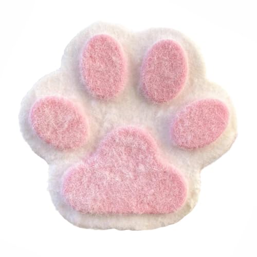 Gehanico Katzenpfoten Quetschspielzeug Kawaii Flauschige Sensorische Spielzeug, Anti Stress Spielzeug, Cat Paw Anti Stress Toy (Pink) von Gehanico