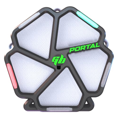 Gel Blaster Portal Smart Target System mit enthaltener App (Nur iOs) - Zielsystem mit reaktionsfreudigen LED-Panelen für 10 Plus interaktive & Mehrspieler-Spiele - Punkte- & Statistikverfolgun von Gel Blaster