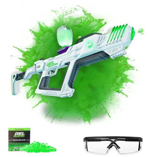 Gel Blaster The Original Surge XL Gel Blaster - 150ft/45M erweiterte Reichweite, 16.000 Schüsse, 4 Stunden Akkulaufzeit, leistungsstarker Gel Ball Blaster, Halbautomatik | Ab 14 Jahren+ von Gel Blaster