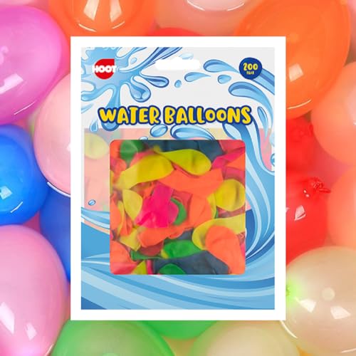 200 Wasserballons für Sommer-Wasserschlachten - Outdoor Planschbecken Wasserbomben von Gem Imports