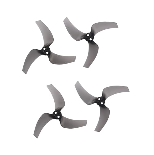 Gemfan 3032 3-Blades Propeller CW CCW PC Paddel für RC Drohne Quadcopter Zubehör DIY Teile (Grau) von Gemfan