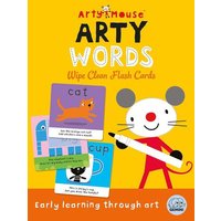 Arty Mouse Words Wipe Clean Flash Cards von Gemini Books Group