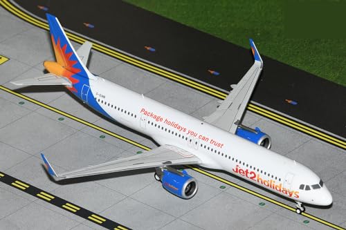 GeminiJets Airbus A321neo Jet2 G-SUNB 1:200 Modellflugzeug von GeminiJets