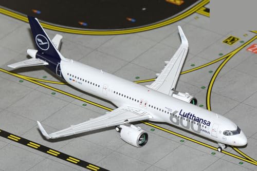 GeminiJets Airbus A321neo Lufthansa 600th Airbus Aircraft D-AIEQ 1:400 Modellflugzeug von GeminiJets