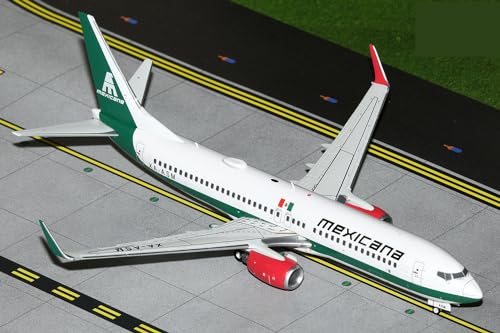 GeminiJets Boeing 737-800 Mexicana XA-ASM 1:200 Modellflugzeug von GeminiJets