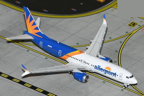 GeminiJets Boeing 737-MAX8 (B737-8-200) Allegiant N810MG 1:400 Modellflugzeug von GeminiJets