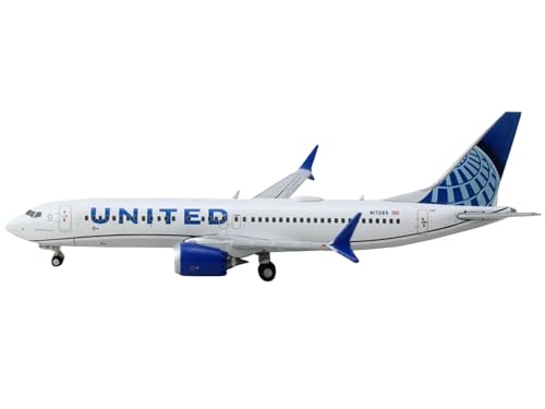 GeminiJets Boeing 737-MAX8 United N17265 1:400 Modellflugzeug von GeminiJets