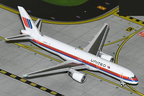 GeminiJets Boeing 757-200 United Saul Bass N536UA 1:400 Modellflugzeug von GeminiJets