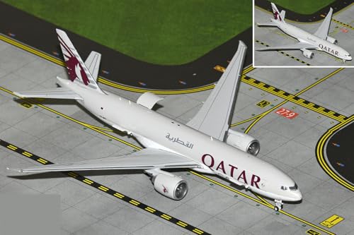 GeminiJets Boeing 777-200LRF Qatar A7-BFT 1:400 Modellflugzeug von GeminiJets