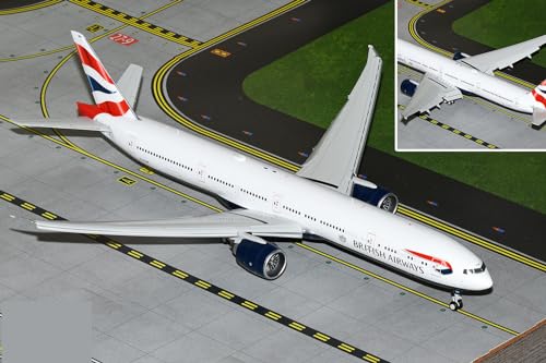 GeminiJets Boeing 777-300ER British Airways Flaps Down G-STBH 1:200 Modellflugzeug von GeminiJets