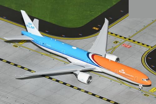 GeminiJets Boeing 777-300ER KLM Royal Dutch Orange Pride PH-BVA 1:400 Modellflugzeug von GeminiJets