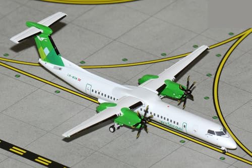 GeminiJets Bombardier Dash 8-Q400 Widerøe LN-WDM 1:400 Modellflugzeug von GeminiJets