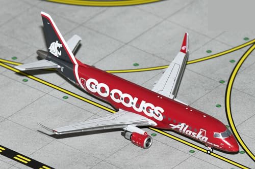 GeminiJets Embraer 175 Alaska Horizon Air Go Cougs N661QX 1:400 Modellflugzeug von GeminiJets