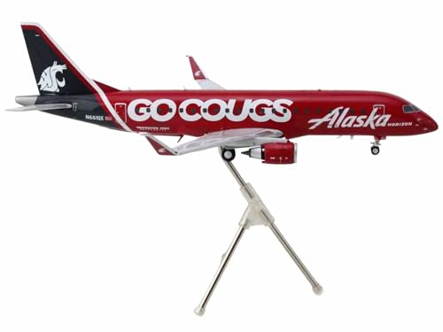 GeminiJets G2ASA1286 Alaska Airlines Embraer 175 Go Cougs N661QX Maßstab 1:200 von GeminiJets