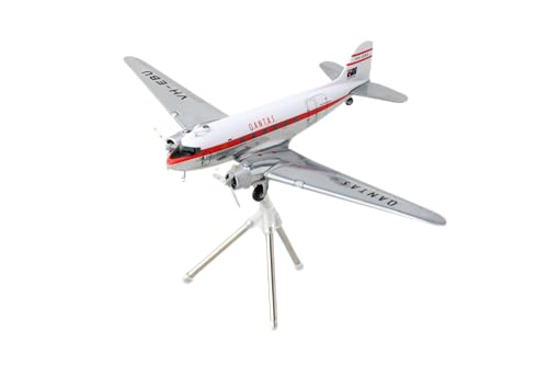 GeminiJets Douglas DC-3 Qantas Polished VH-EBU 1:200 von GeminiJets