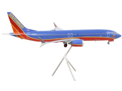 GeminiJets G2SWA1217 Southwest Airlines Boeing 737 MAX 8 Canyon Blue Retro N872CB; Maßstab 1:200 von GeminiJets