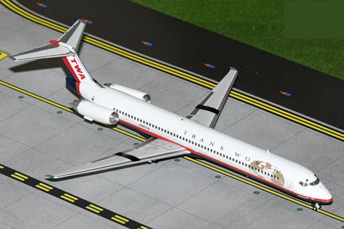 GeminiJets McDonnell Douglas MD-82 Trans World TWA final livery N960TW 1:200 Modellflugzeug von GeminiJets