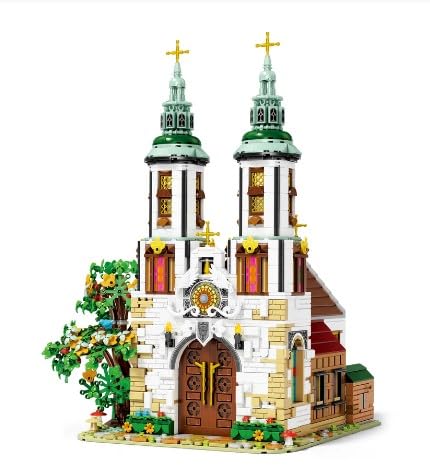 General Jim's St Andrew's Church 3306-teiliges modulares Baustein-Set Spaß für Jugendliche und Erwachsene von General Jim's