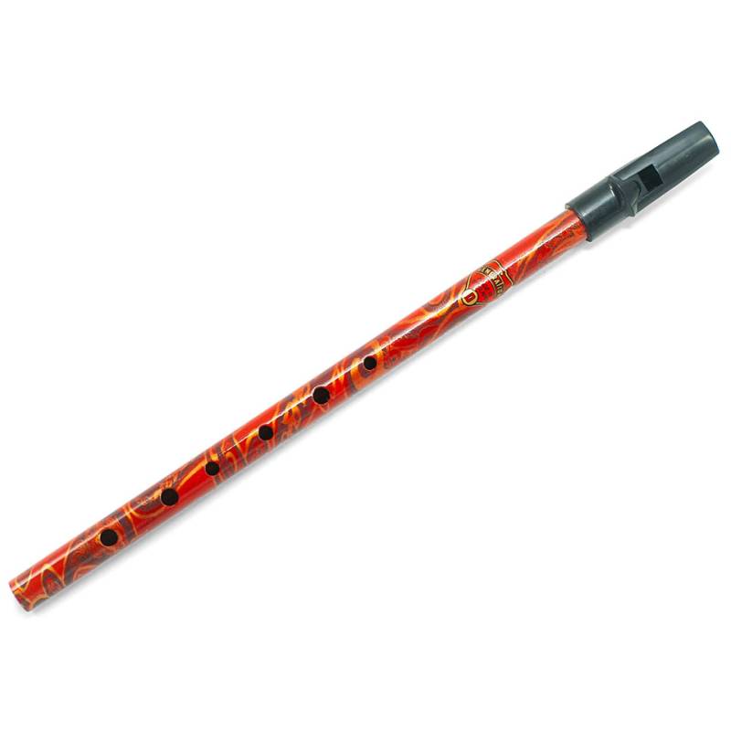 Generation Flageolet Boho D red Tin Whistle von Generation