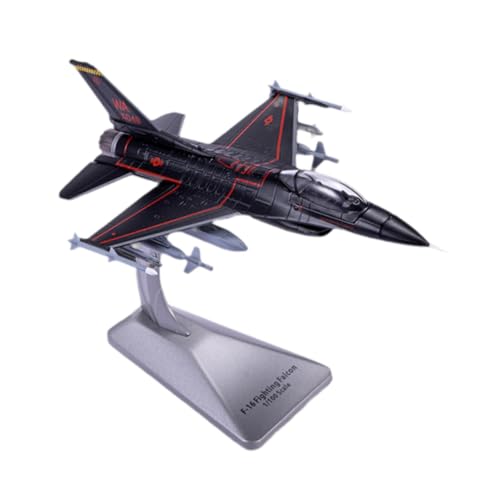 1/100 F16 Kampfjet Flugzeug Modell Geschenk Kampfflugzeug für Regal Klassenzimmer von Generic