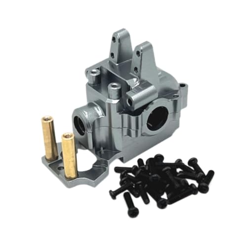 1/14 RC Auto Front Getriebe Abdeckung Ersatzteile Aluminium Legierung für 14301 14210, Grau von Generic