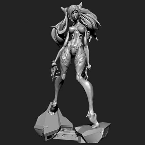 1/24 Ancient Fantasy Female Warrior Resin Model Kit Resin Model Parts (unmontiert und unbemalt) (He9Y-2) von Generic