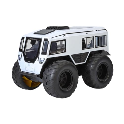 1/24 RC Crawler Auto Fernbedienung Crawler, Hobby Grade 4WD All Terrain Hohe Simulation Design Simulierte Klettern Auto Kid, Weiß von Generic