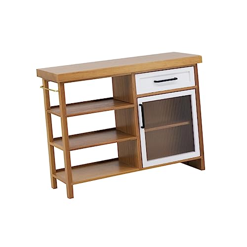 1/6 Puppenhaus Miniatur Schrankmöbel für Wohnzimmer Küchen Dekor 1/6 Puppenhaus Miniatur Schrankmöbel für Wohnzimmer Küchen Dekor von Generic