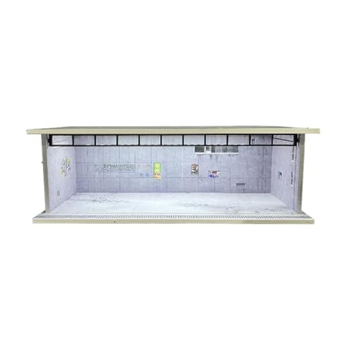 1/64 Modellauto Vitrine Garage Diorama Sammlerstück Geschenk Miniatur Szene Modell, Style A 1/64 Modellauto Vitrine Garage Diorama Sammlerstück Geschenk Miniatur Szene Modell, Style A von HuadaXtai