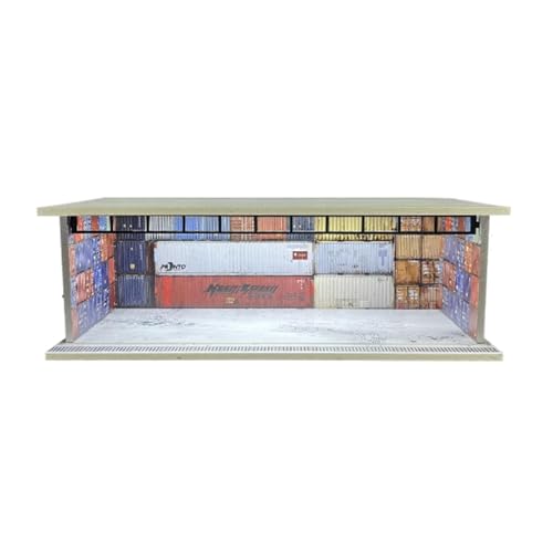 1/64 Modellauto Vitrine Garage Diorama Sammlerstück Geschenk Miniatur Szene Modell, Style B 1/64 Modellauto Vitrine Garage Diorama Sammlerstück Geschenk Miniatur Szene Modell, Style B von HuadaXtai