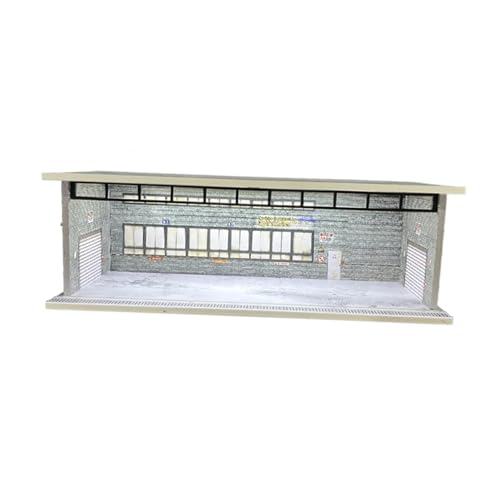 1/64 Modellauto Vitrine Garage Diorama Sammlerstück Geschenk Miniatur Szene Modell, Style E 1/64 Modellauto Vitrine Garage Diorama Sammlerstück Geschenk Miniatur Szene Modell, Style E von HuadaXtai