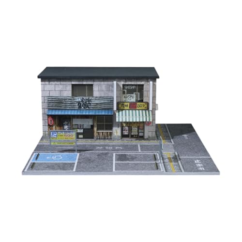 1/64 Szenerie Diorama Parkplatz Ornamente Autododell Anzeige Hintergrund von Generic