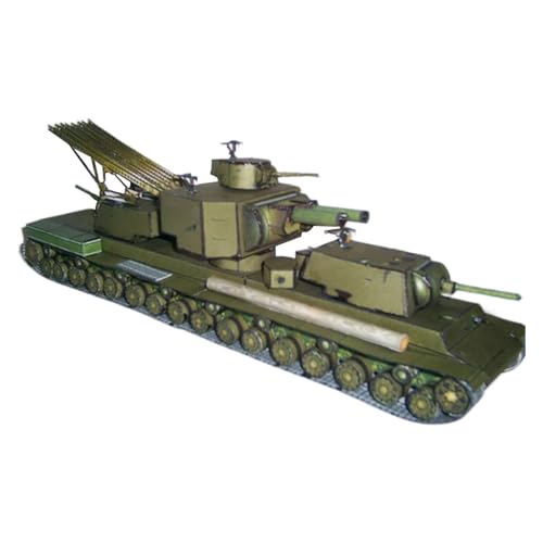 1:50 UDSSR Panzerkampffahrzeug Handgemachtes Panzerpapiermodell 3D Puzzle für Kinder von Generic