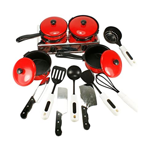 13pcs/Set küche tun Toys Kind kochtierkinder Spielen küche Sets Rollenspiel Toys Kochen kochungen tensilien Pans töpfe koch spielespielzeug Kid. von Generic