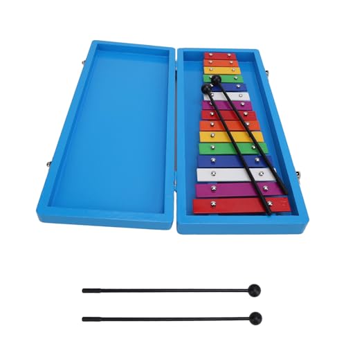 15 Noten Xylophon Glockenspiel Aluminiumplatte Buntes Kinder-Xylophon-Spielzeug für Kinder ab 3 Jahren von Generic