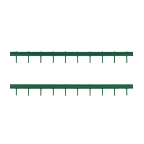 2 Stück Modell Straßenszene Geländer DIY Handwerk 1: 87 Landschaft Ornamente Grüner Straßenzaun Realistische Mini-Architekturprojekte, GrÜn 2 Stück Modell Straßenszene Geländer DIY Handwerk 1: 87 Landschaft Ornamente Grüner Straßenzaun Realistische Mini-Architekturprojekte, GrÜn von HuadaXtai