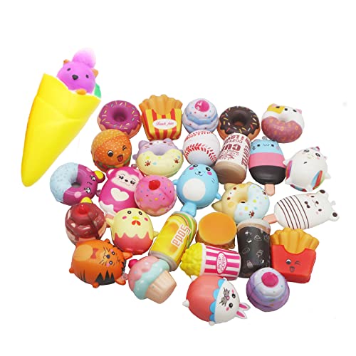 20 Squishy Geburtstag Geschenk Mini Kawaii Party Spielzeug Stressabbau kleine Gegenstände Europiopit Kinder Ende Geschenke von generic