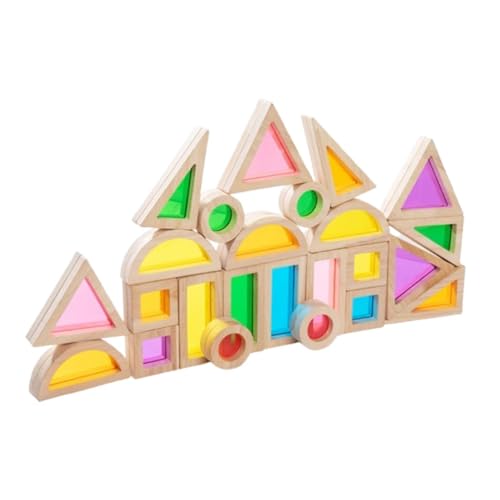 24x Bausteine Pädagogisches DIY Farben Formen Frühen Lernen Vorschule 24x Bausteine Pädagogisches DIY Farben Formen Frühen Lernen Vorschule von Generic