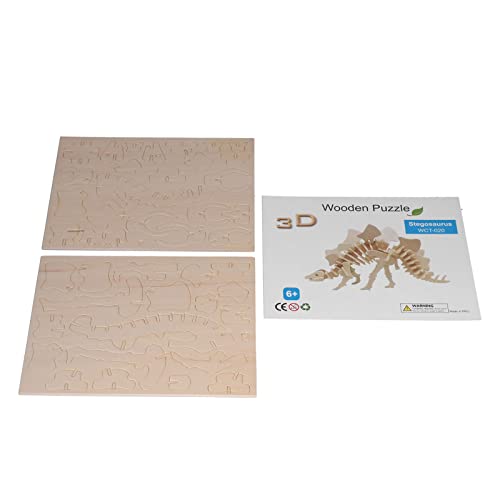 3D-Holzpuzzles, 3D-Puzzle, Erleuchtung, Denksportaufgaben, Pädagogisches STEM-Spielzeug, Tiere, Bundle-Set, Holzpuzzles für Erwachsene für Erwachsene Männer (#3) von Generic