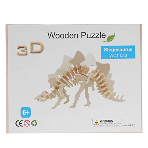 3D-Holzpuzzles, 3D-Puzzle, Erleuchtung, Denksportaufgaben, Pädagogisches STEM-Spielzeug, Tiere, Bundle-Set, Holzpuzzles für Erwachsene für Erwachsene Männer (#3) von Generic