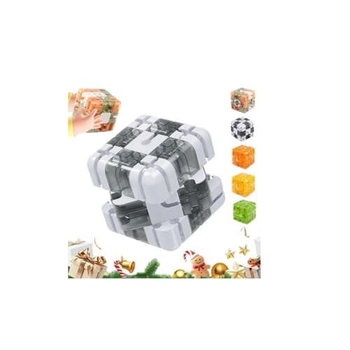 3D Magic Cube Maze Ball Puzzle - Spatial Awareness Brain Training Toy for Stress Relief & Logic Development,3D Labyrinth Cube Puzzle,Educational Focus Game Christmas Birthday Gift for Adults Teens 3D Magic Cube Maze Ball Puzzle - Spatial Awareness Brain Training Toy for Stress Relief & Logic Development,3D Labyrinth Cube Puzzle,Educational Focus Game Christmas Birthday Gift for Adults Teens von Generic