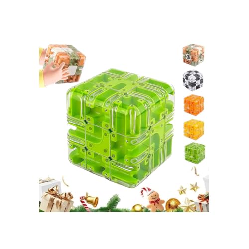 3D Magic Cube Maze Ball Puzzle - Spatial Awareness Brain Training Toy for Stress Relief & Logic Development,3D Labyrinth Cube Puzzle,Educational Focus Game Christmas Birthday Gift for Adults Teens 3D Magic Cube Maze Ball Puzzle - Spatial Awareness Brain Training Toy for Stress Relief & Logic Development,3D Labyrinth Cube Puzzle,Educational Focus Game Christmas Birthday Gift for Adults Teens von Generic
