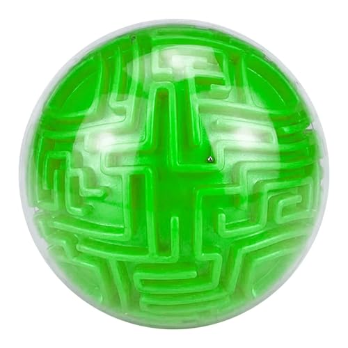 3D Maze Ball – Lernpuzzle und Denksportspiel für Jugendliche und Erwachsene | Kugelförmiges Schwerkraftlabyrinthspielzeug, ideale intellektuelle Herausforderung für Studenten, Freizeit und Entwicklung von Generic