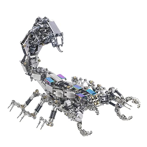 3D Metallpuzzle, 1636-teiliges Skorpion-Montagemodell, 3D-Metallmodellbausatz, lasergeschnittenes Modell, mechanisches Puzzle von Generic