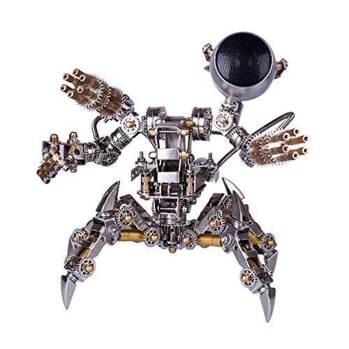 3D Metallpuzzle, Mecha-Montagemodell, 3D-Metallmodellbausatz, lasergeschnittenes Modell, mechanisches Puzzle, mit Bluetooth-Lautsprecher von Generic